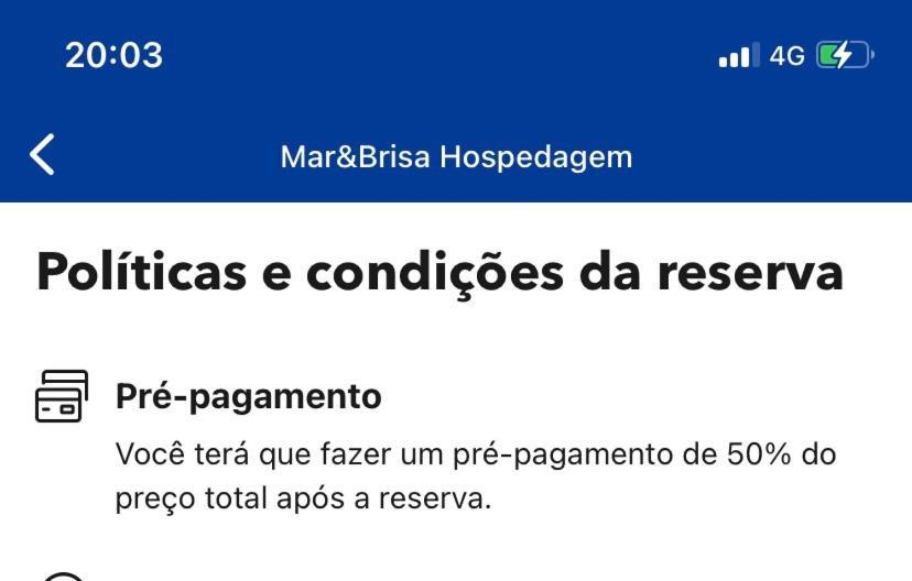 Mar&Brisa Hospedagem Penha  Eksteriør billede